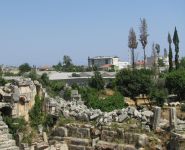 Senovinio amfiteatro Myra griuvėsiai šalia miesto